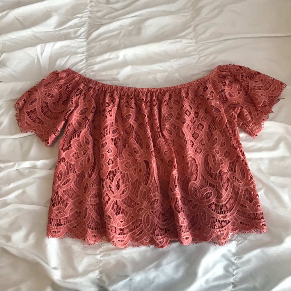 Express Off-the-Shoulders Top
